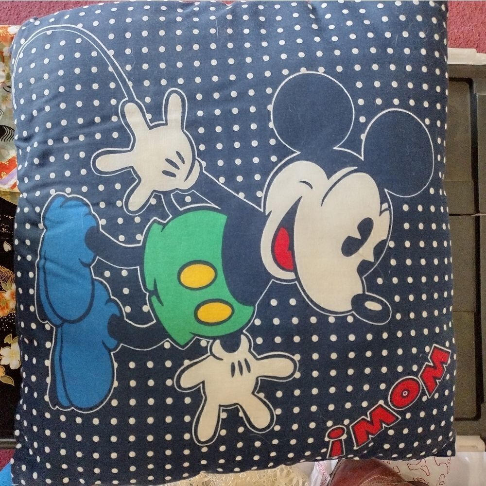 Mickey mouse throw pillow 